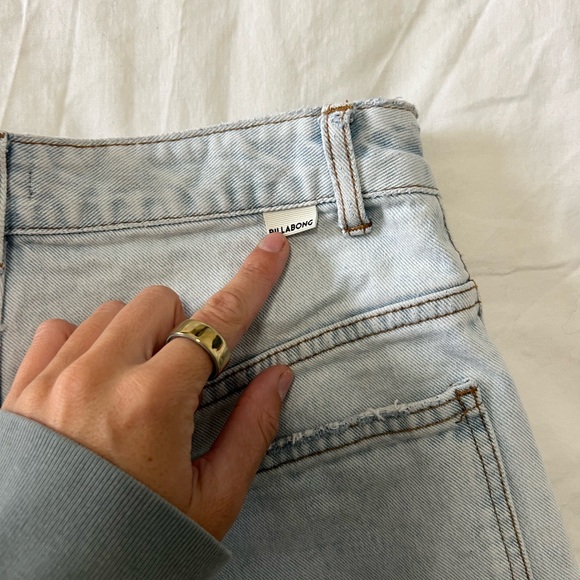 Billabong high waisted denim shorts - Picture 5 of 6